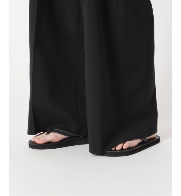 FRAMeWORK「≪追加≫ウォッシャブルTWタックワイドパンツ2」|スラックス|