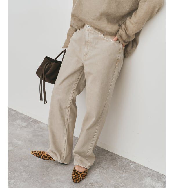 Spick and Span「upper hights/アッパーハイツ 別注THE HIM*」|デニム|ベージュ