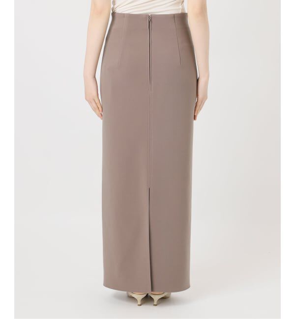 NOBLE「《追加》【洗える】コンフォートジャージーライクタイトスカート8」|スカート|