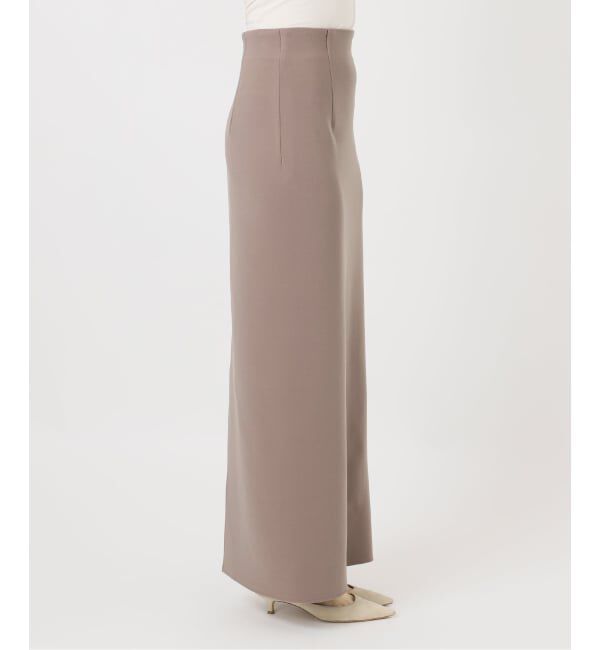 NOBLE「《追加》【洗える】コンフォートジャージーライクタイトスカート8」|スカート|