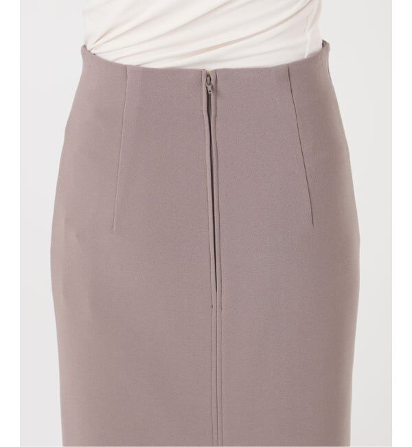 NOBLE「《追加》【洗える】コンフォートジャージーライクタイトスカート8」|スカート|