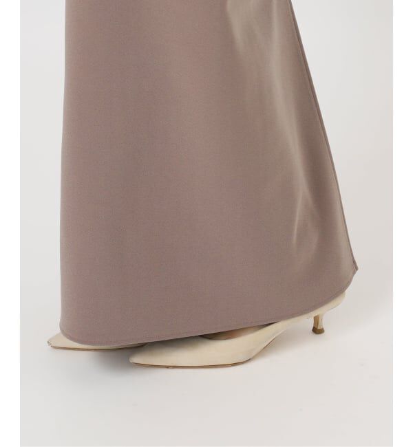 NOBLE「《追加》【洗える】コンフォートジャージーライクタイトスカート8」|スカート|