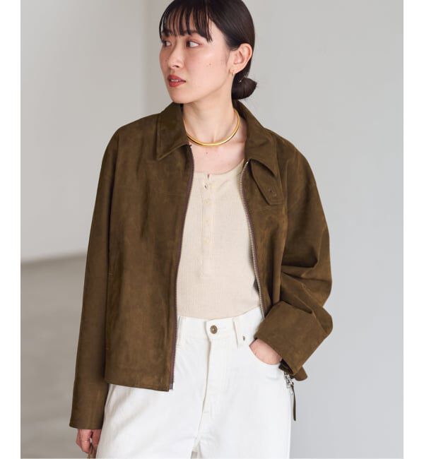 FRAMeWORK「≪追加≫フェイクスエードブルゾン」|その他|
