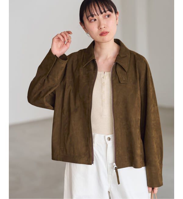 FRAMeWORK「≪追加≫フェイクスエードブルゾン」|その他|