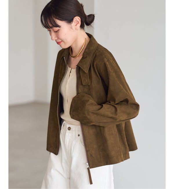 FRAMeWORK「≪追加≫フェイクスエードブルゾン」|その他|