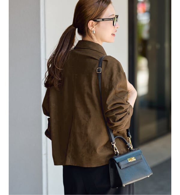 FRAMeWORK「≪追加≫フェイクスエードブルゾン」|その他|