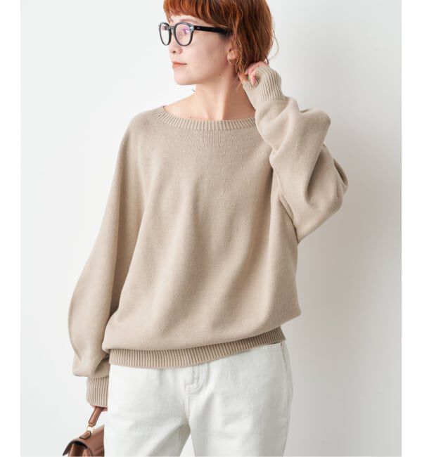 Spick and Span「《26SS 新作 》 ニュアンスコクーンバルキーニット」|ニット・セーター|