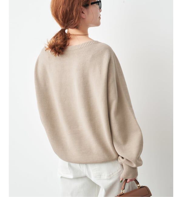 Spick and Span「《26SS 新作 》 ニュアンスコクーンバルキーニット」|ニット・セーター|