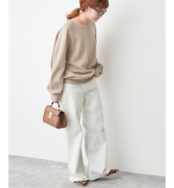 Spick and Span「《26SS 新作 》 ニュアンスコクーンバルキーニット」|ニット・セーター|