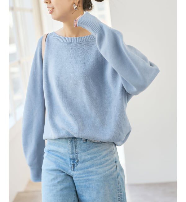 Spick and Span「《26SS 新作 》 ニュアンスコクーンバルキーニット」|ニット・セーター|