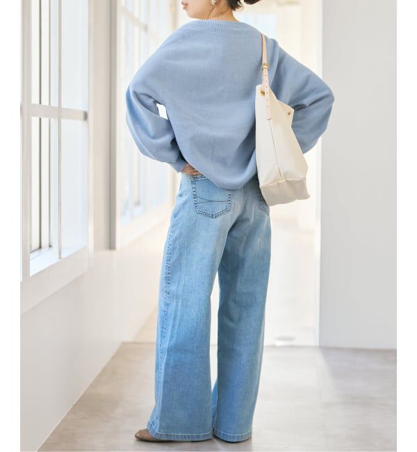 Spick and Span「《26SS 新作 》 ニュアンスコクーンバルキーニット」|ニット・セーター|