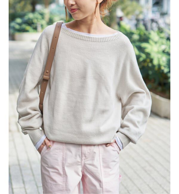 Spick and Span「《26SS 新作 》 ニュアンスコクーンバルキーニット」|ニット・セーター|