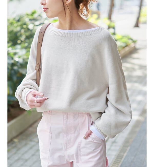 Spick and Span「《26SS 新作 》 ニュアンスコクーンバルキーニット」|ニット・セーター|