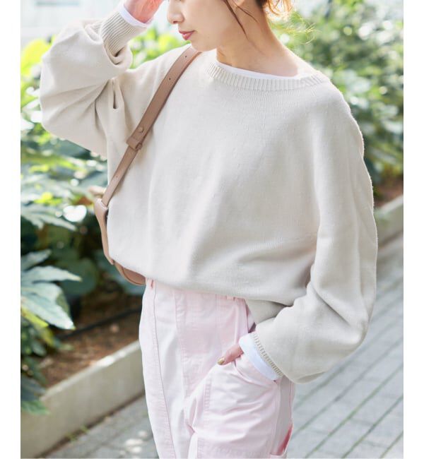 Spick and Span「《26SS 新作 》 ニュアンスコクーンバルキーニット」|ニット・セーター|