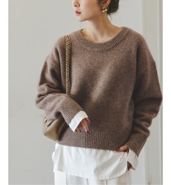 NOBLE「《追加》YAKクルーネックプルオーバー2」|ニット・セーター|