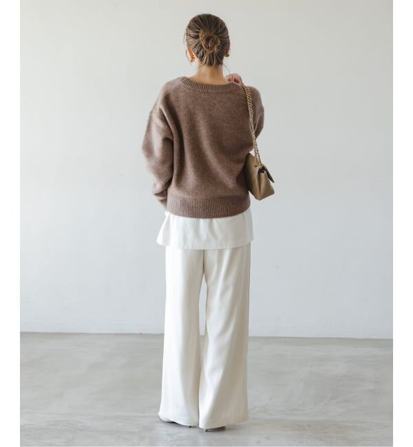 NOBLE「《追加》YAKクルーネックプルオーバー2」|ニット・セーター|