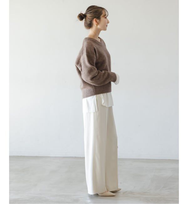 NOBLE「《追加》YAKクルーネックプルオーバー2」|ニット・セーター|