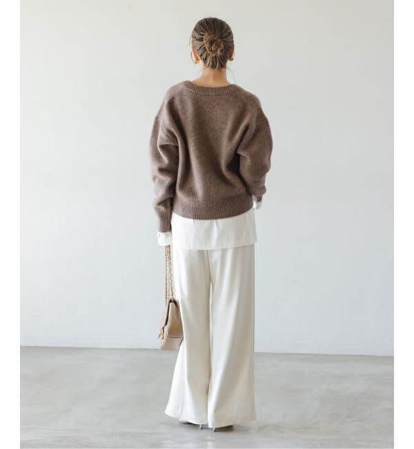 NOBLE「《追加》YAKクルーネックプルオーバー2」|ニット・セーター|