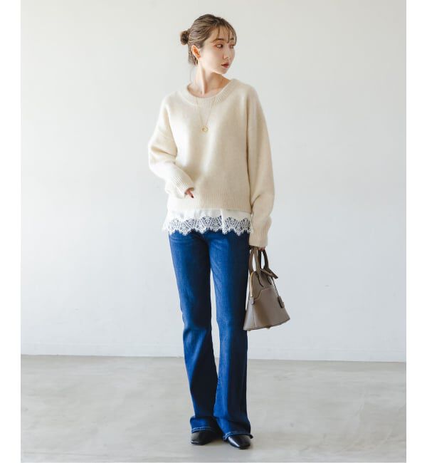 NOBLE「《追加》YAKクルーネックプルオーバー2」|ニット・セーター|