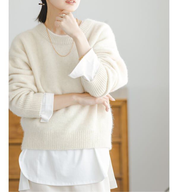 NOBLE「《追加》YAKクルーネックプルオーバー2」|ニット・セーター|