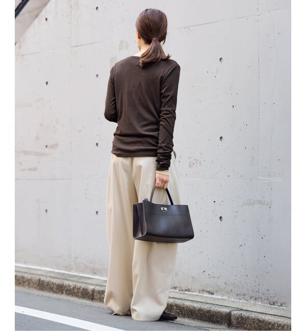 FRAMeWORK「コットンフライスダメージL/Tee」|Tシャツ・カットソー|