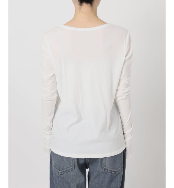 FRAMeWORK「コットンフライスダメージL/Tee」|Tシャツ・カットソー|