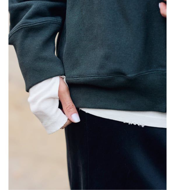 FRAMeWORK「コットンフライスダメージL/Tee」|Tシャツ・カットソー|