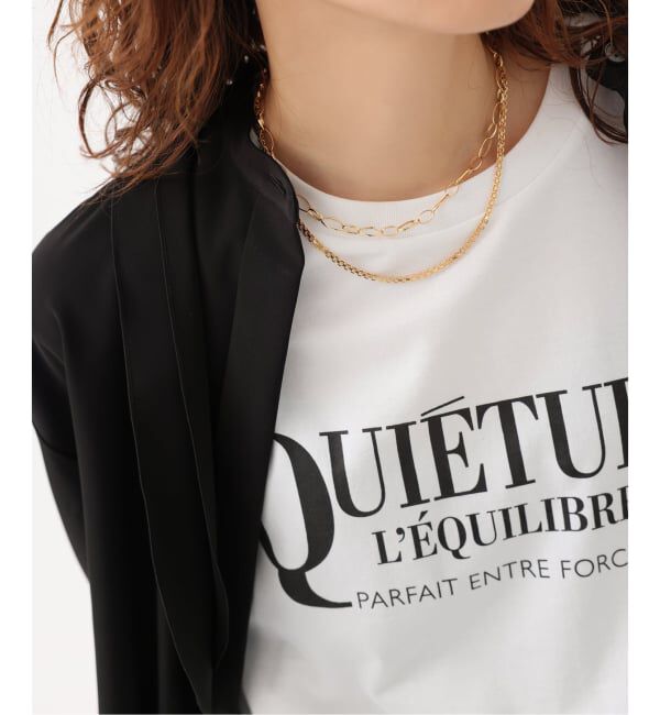 HARDY NOIR「QUIETUDEプリントロンTEE」|Tシャツ・カットソー|