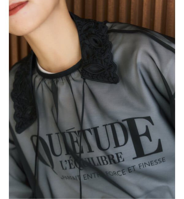 HARDY NOIR「QUIETUDEプリントロンTEE」|Tシャツ・カットソー|