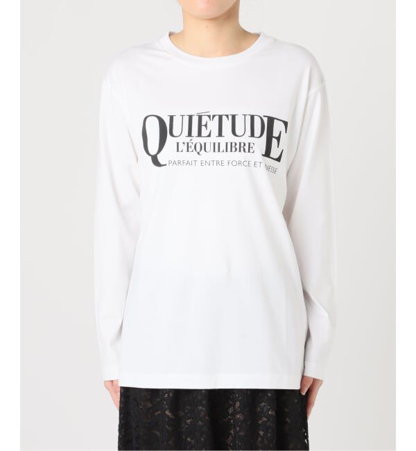 HARDY NOIR「QUIETUDEプリントロンTEE」|Tシャツ・カットソー|