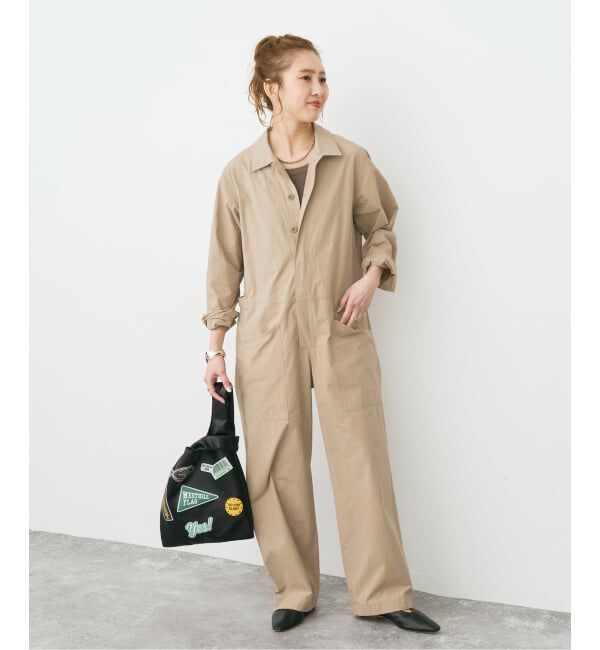 Spick and Span「コットンボイラースーツ」|オールインワン|