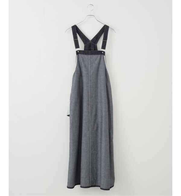 「【洗える】Munich/ミューニック スラブデニムサロペット」|オールインワン|
