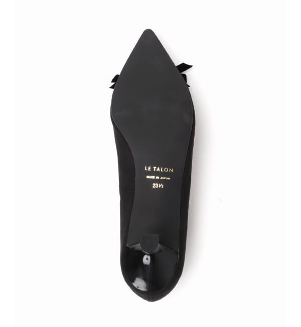  「4.5cmポインテッドダブルリボンパンプス」|パンプス|