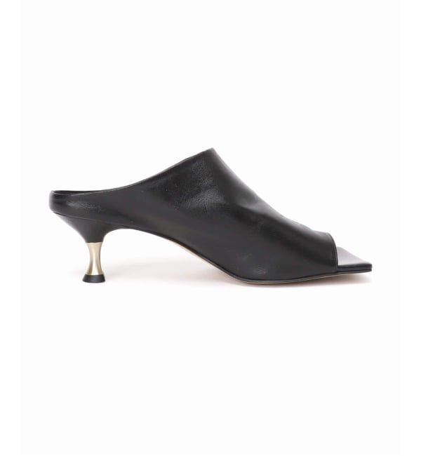 GRISE「《追加予約2》GRISE5cmレザースクエアソフトトング」|サンダル|