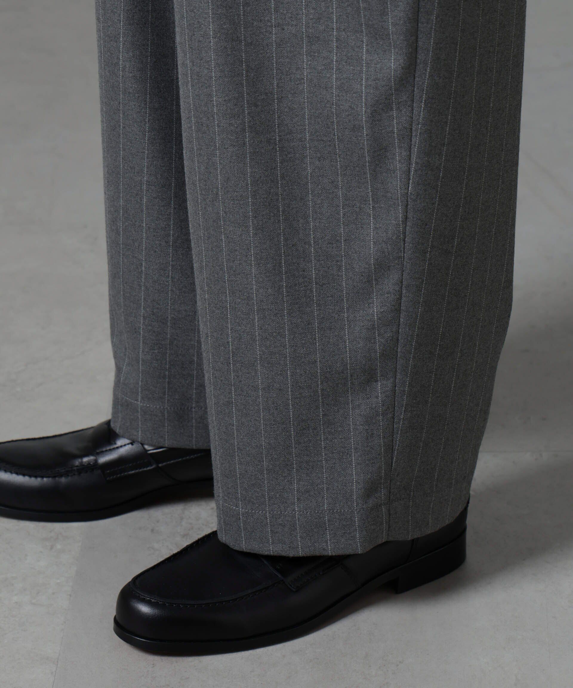 nano･universe「｢大人のﾜｲﾄﾞﾊﾟﾝﾂ｣ﾋﾟﾝｽﾄﾗｲﾌﾟﾌﾗﾝﾈﾙ2ﾀｯｸﾜｲﾄ」|チノ|