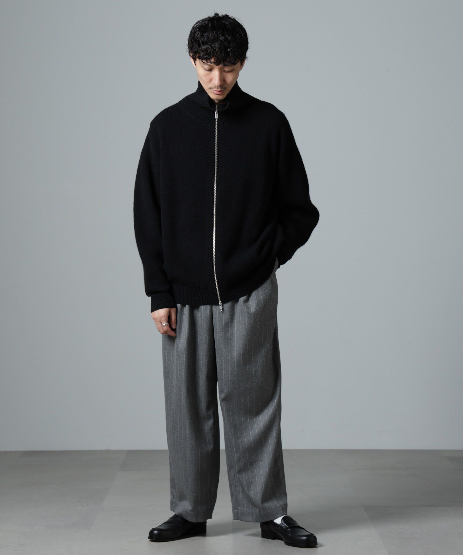 nano･universe「｢大人のﾜｲﾄﾞﾊﾟﾝﾂ｣ﾋﾟﾝｽﾄﾗｲﾌﾟﾌﾗﾝﾈﾙ2ﾀｯｸﾜｲﾄ」|チノ|