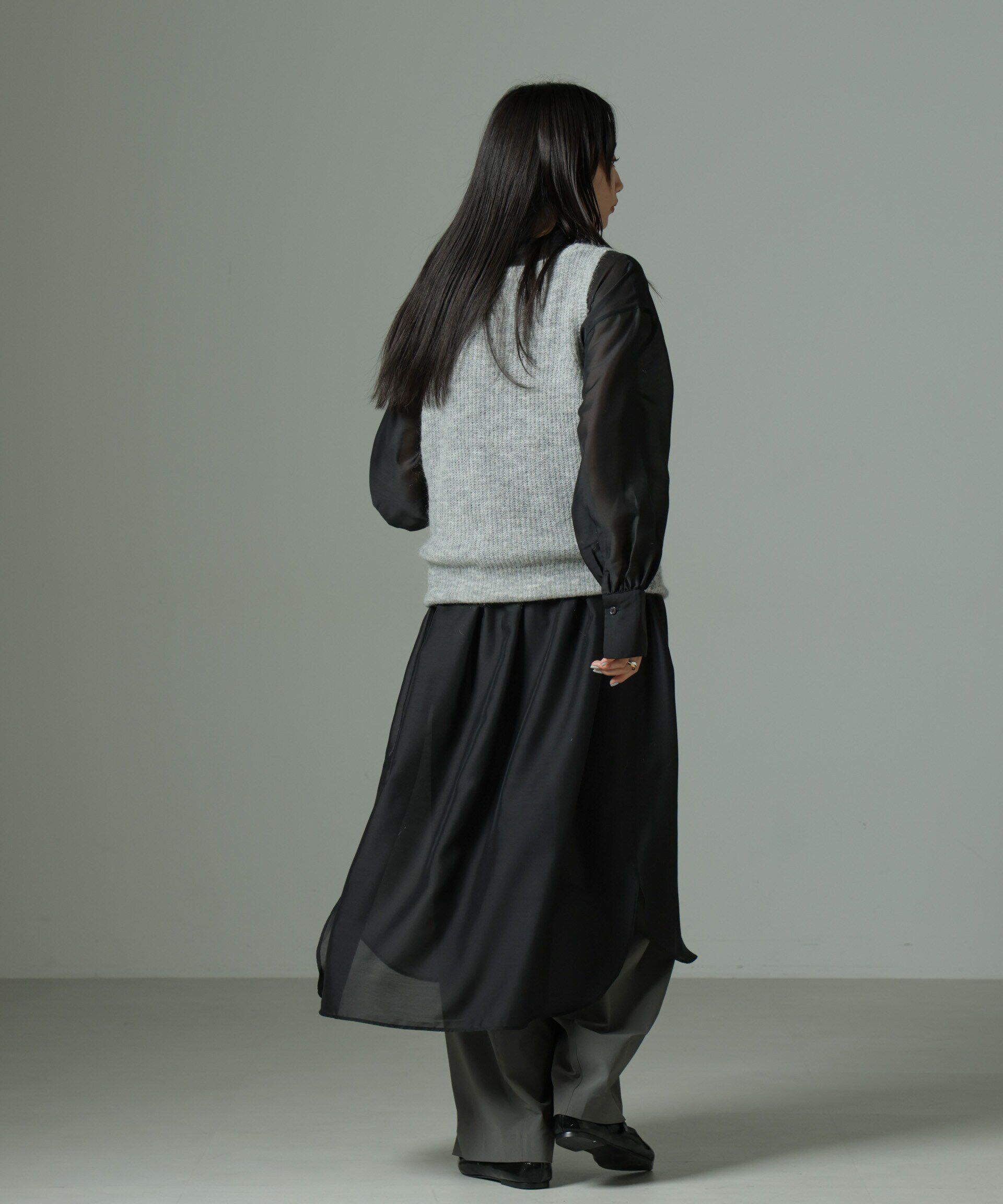 nano･universe「モヘヤ混タンクニットトップス(セットアップ可)」|ニット・セーター|