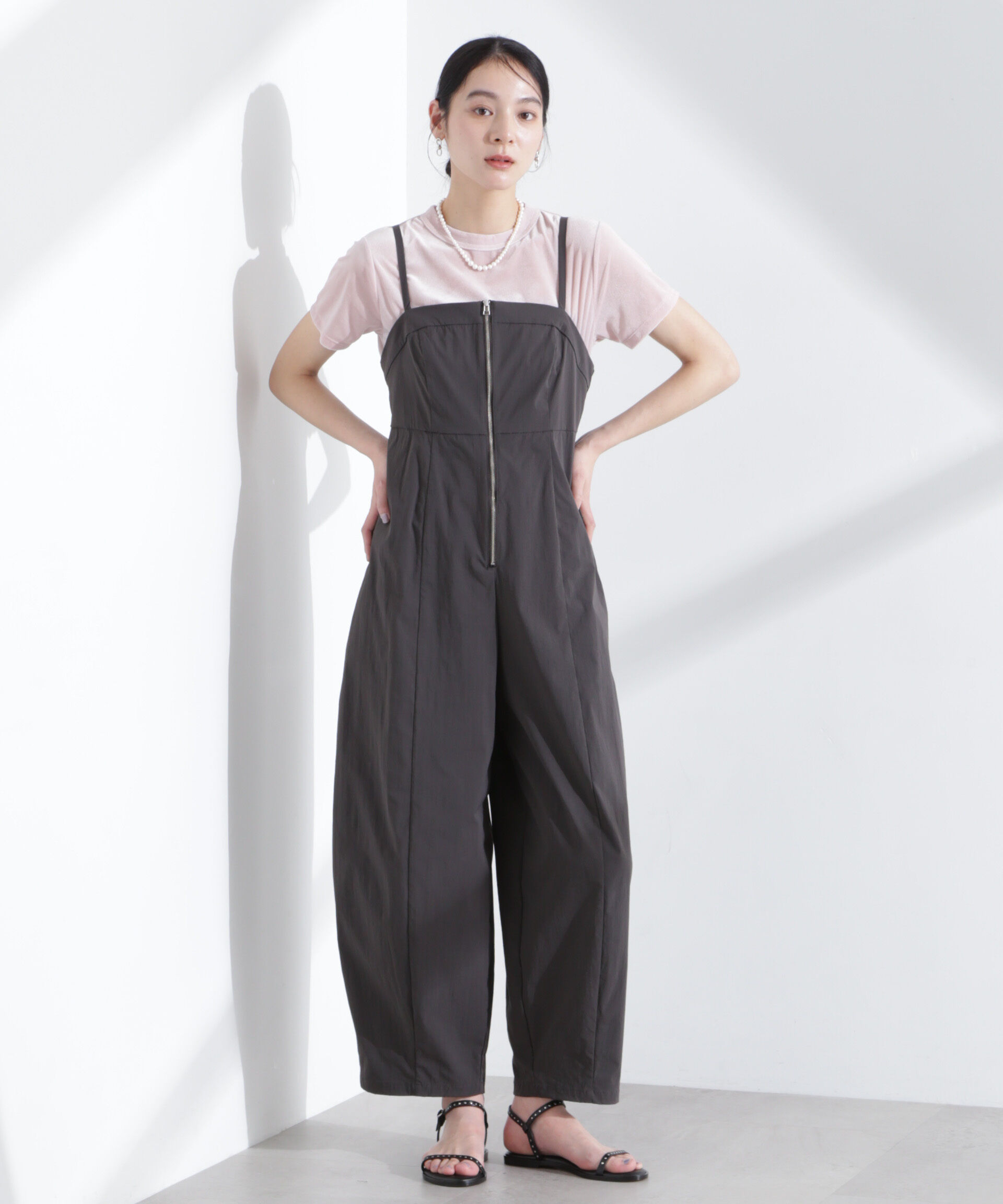 nano･universe「コクーンサロペット」|ワンピース|