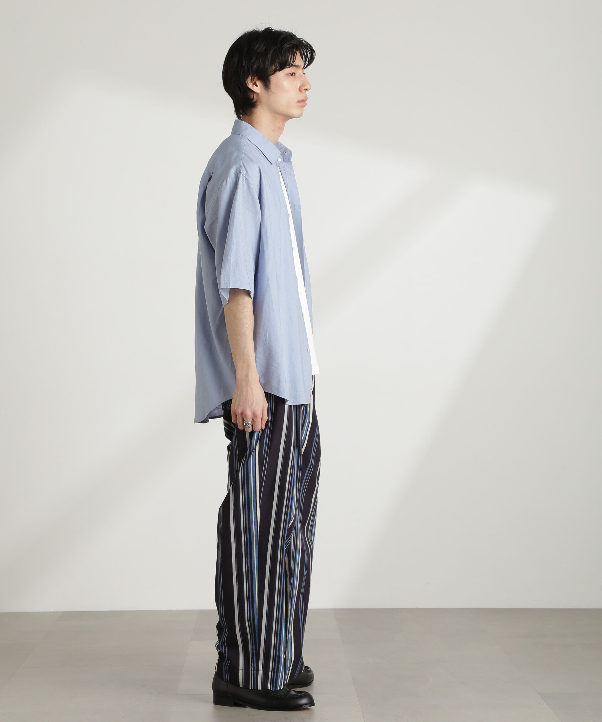 nano･universe「オリジナルパターンイージーパンツ」|チノ|