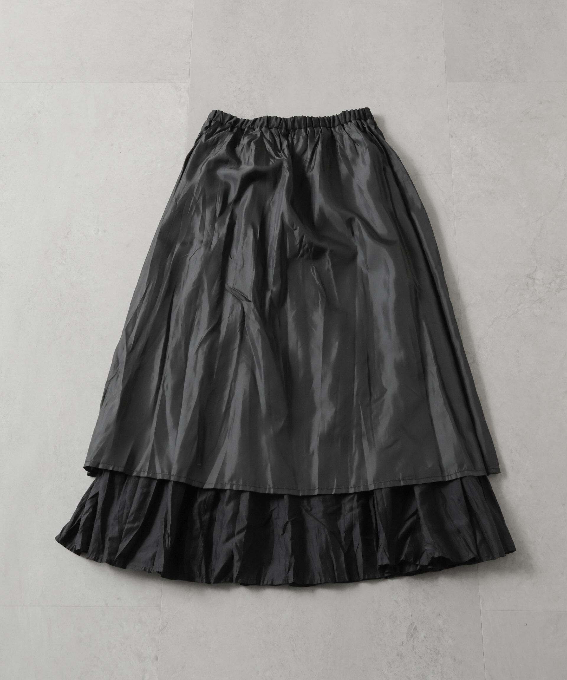 nano･universe「クリンクルシアースカート」|スカート|