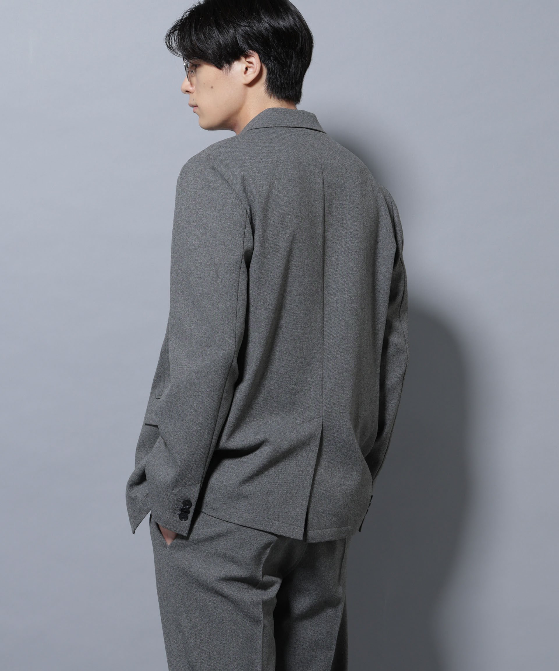 nano･universe「「Damerino」LANATEC(R)メランジオックスストレッチセットアップ」|スーツ|