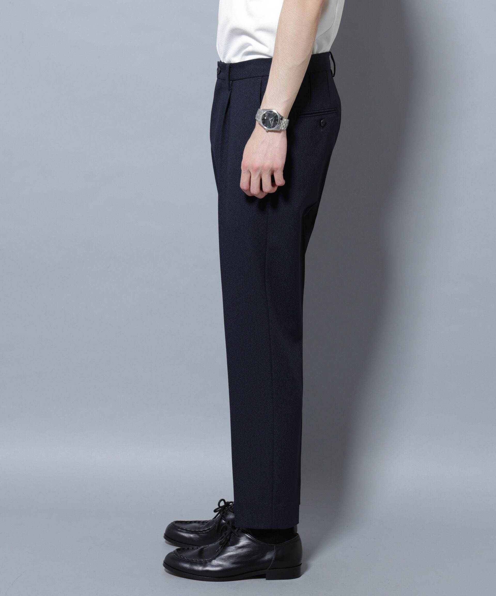 nano･universe「「Damerino」LANATEC(R)メランジオックスストレッチセットアップ」|スーツ|