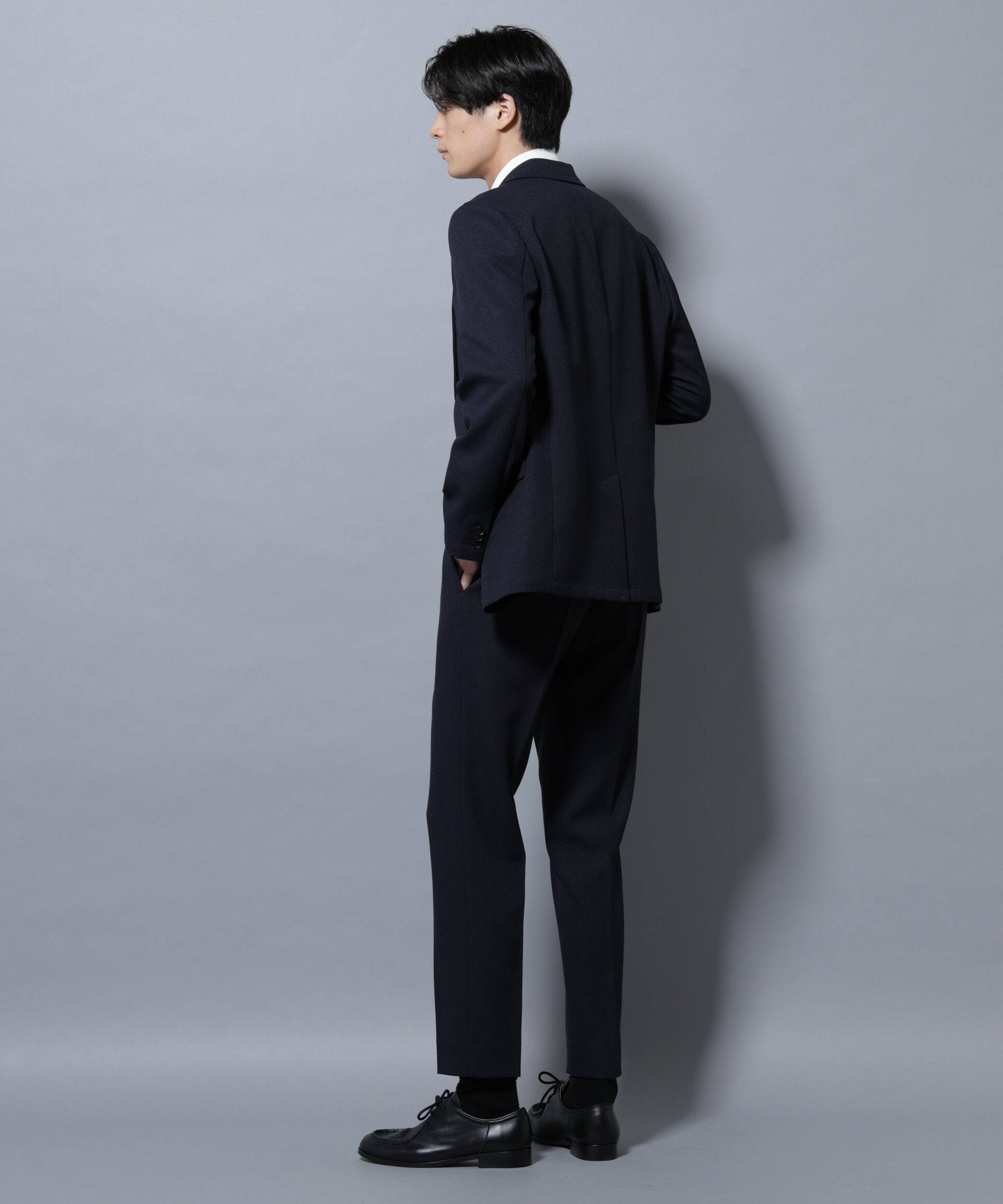 nano･universe「「Damerino」LANATEC(R)メランジオックスストレッチセットアップ」|スーツ|