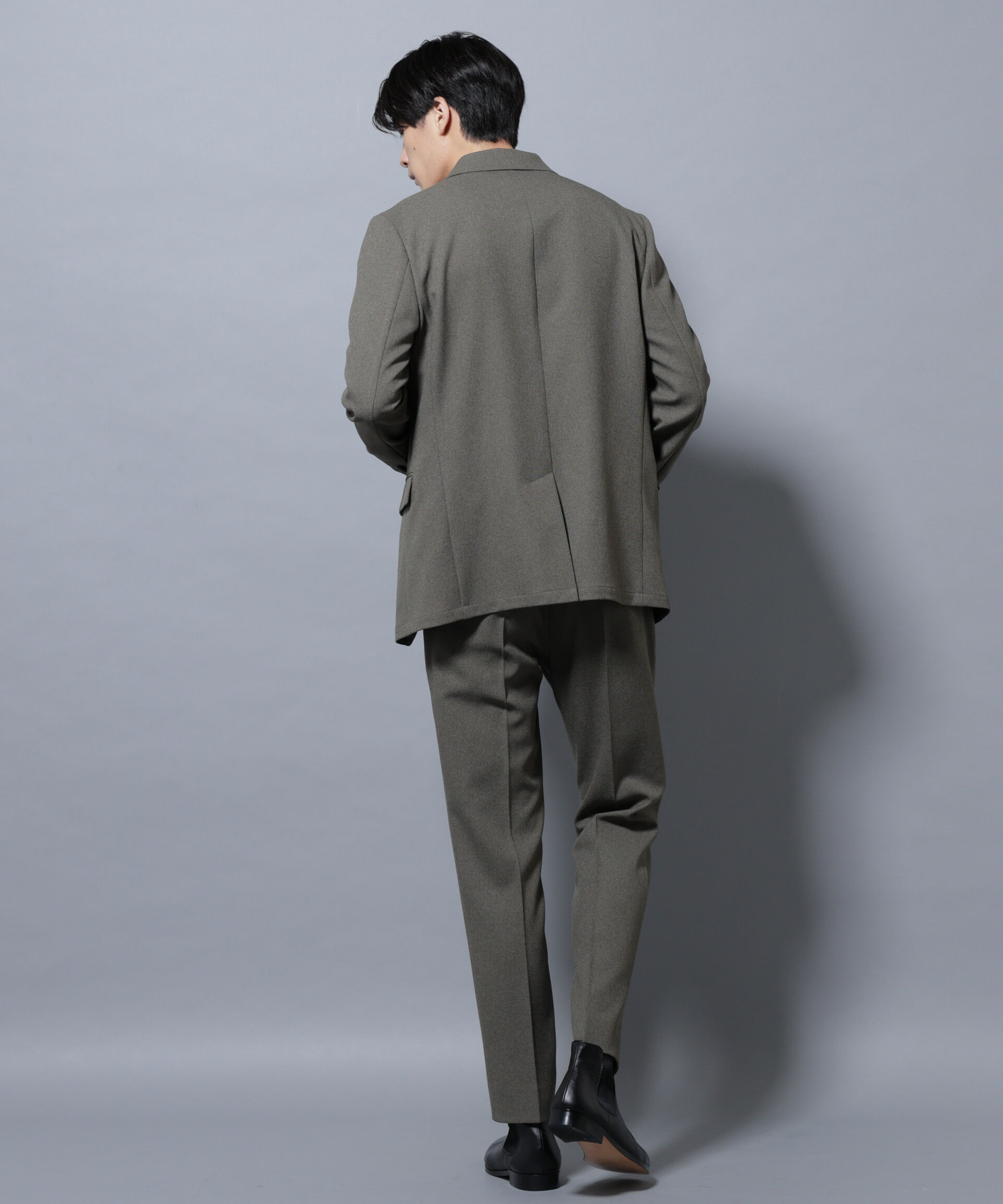 nano･universe「「Damerino」LANATEC(R)メランジオックスストレッチセットアップ」|スーツ|