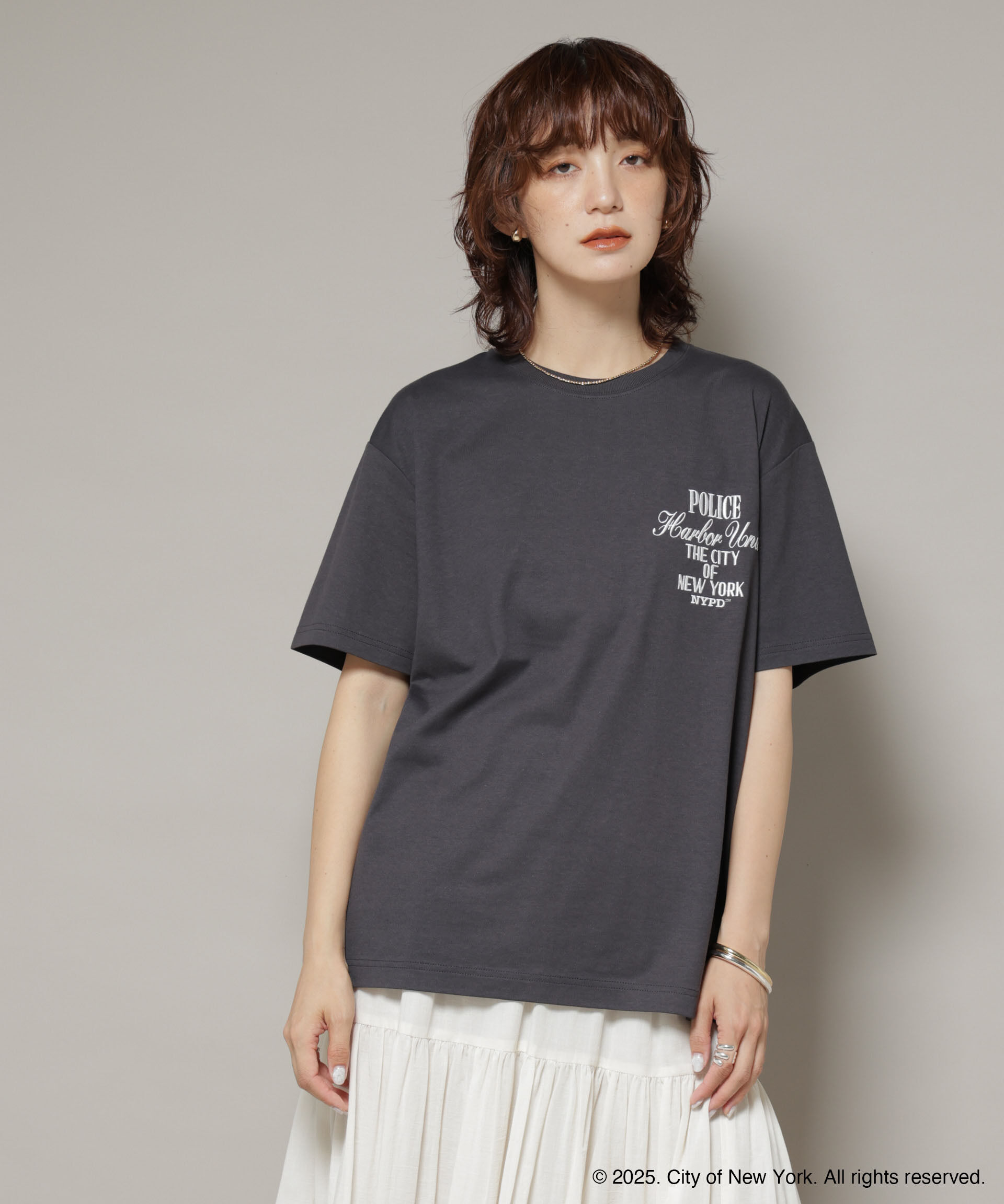 nano･universe「GOOD ROCK SPEED&times;Anti Soaked(R) 汗染み防止 NYC Tシャツ」|Tシャツ・カットソー|スミクロ1