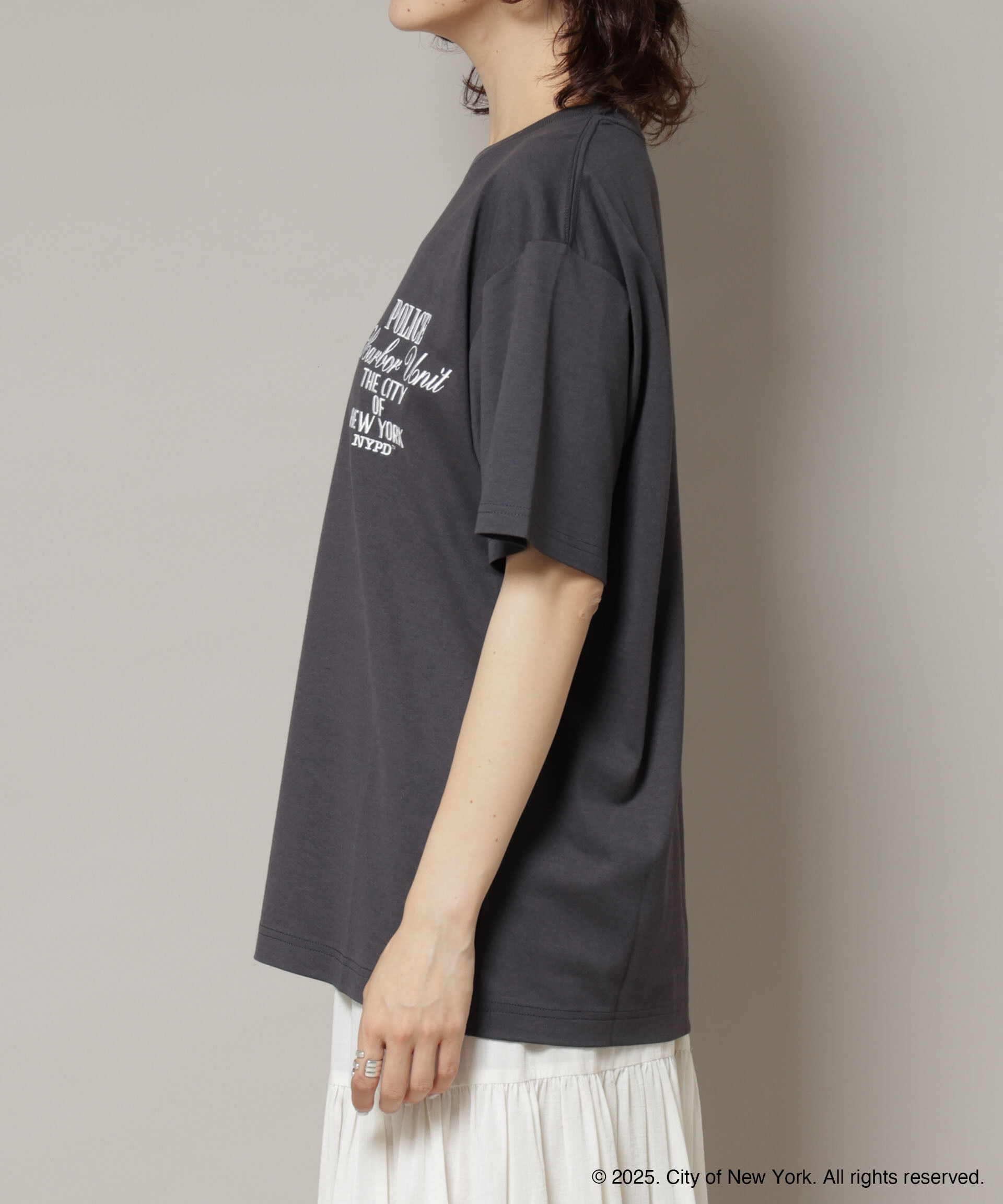 nano･universe「GOOD ROCK SPEED&times;Anti Soaked(R) 汗染み防止 NYC Tシャツ」|Tシャツ・カットソー|