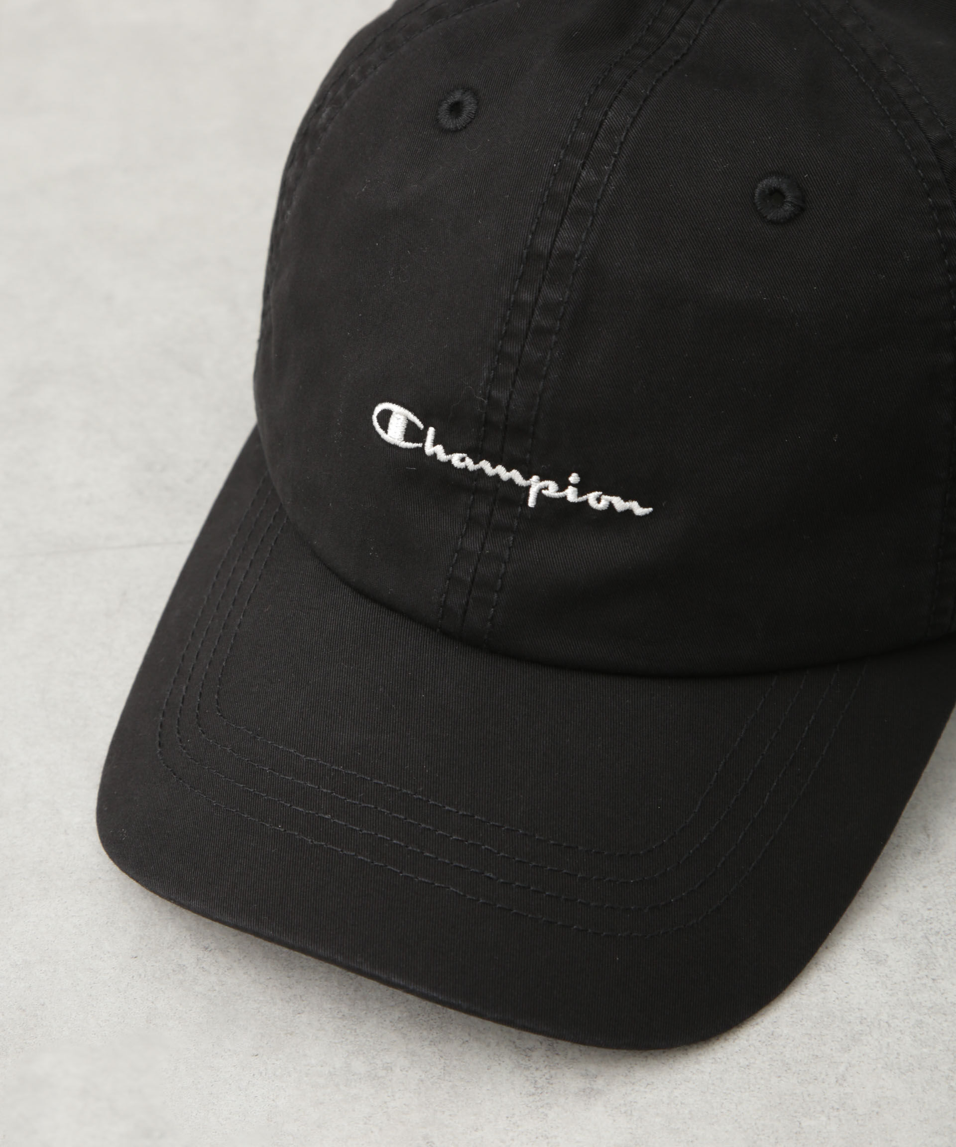 nano･universe「Champion/ウォッシュツイルハイキャップ」|キャップ・キャスケット|