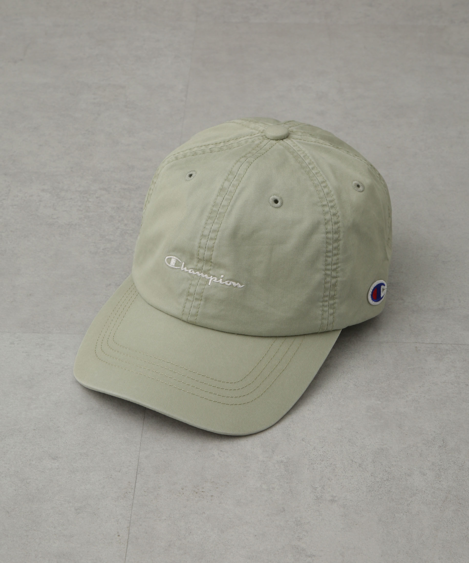 nano･universe「Champion/ウォッシュツイルハイキャップ」|キャップ・キャスケット|ミント2