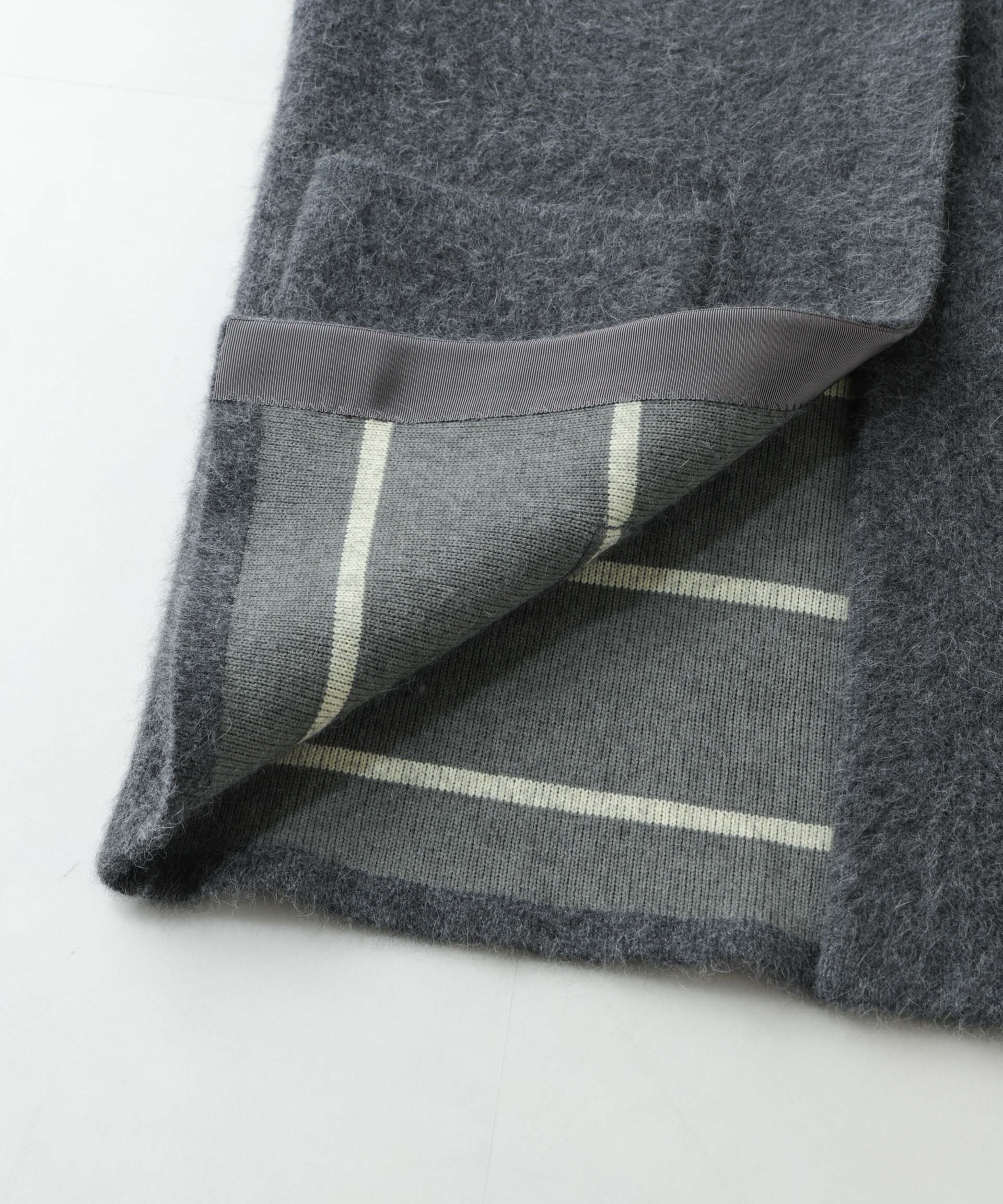 nano･universe「ウォッシャブルフォックスリバーニットジャケット」|ニット・セーター|