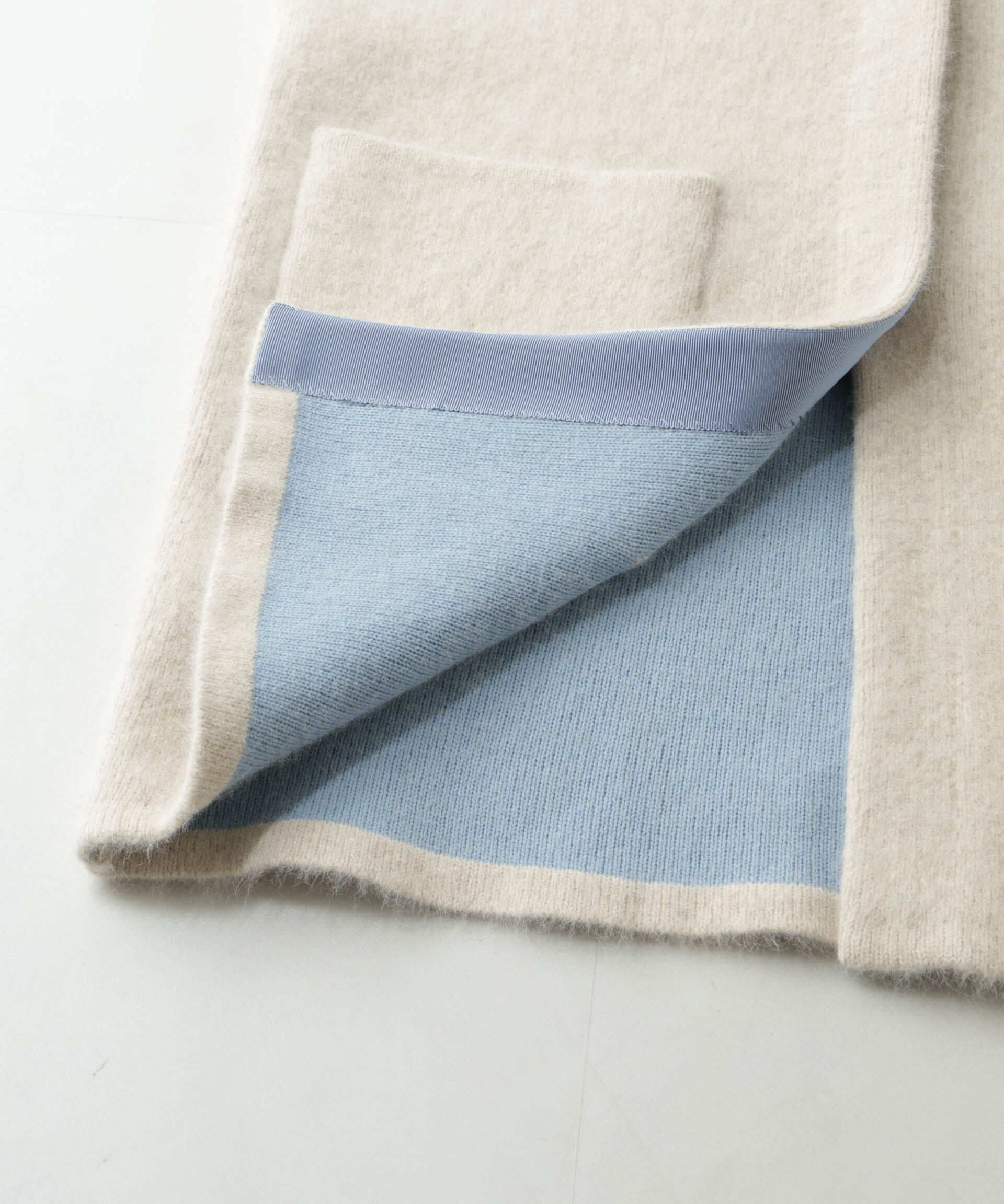 nano･universe「ウォッシャブルフォックスリバーニットジャケット」|ニット・セーター|